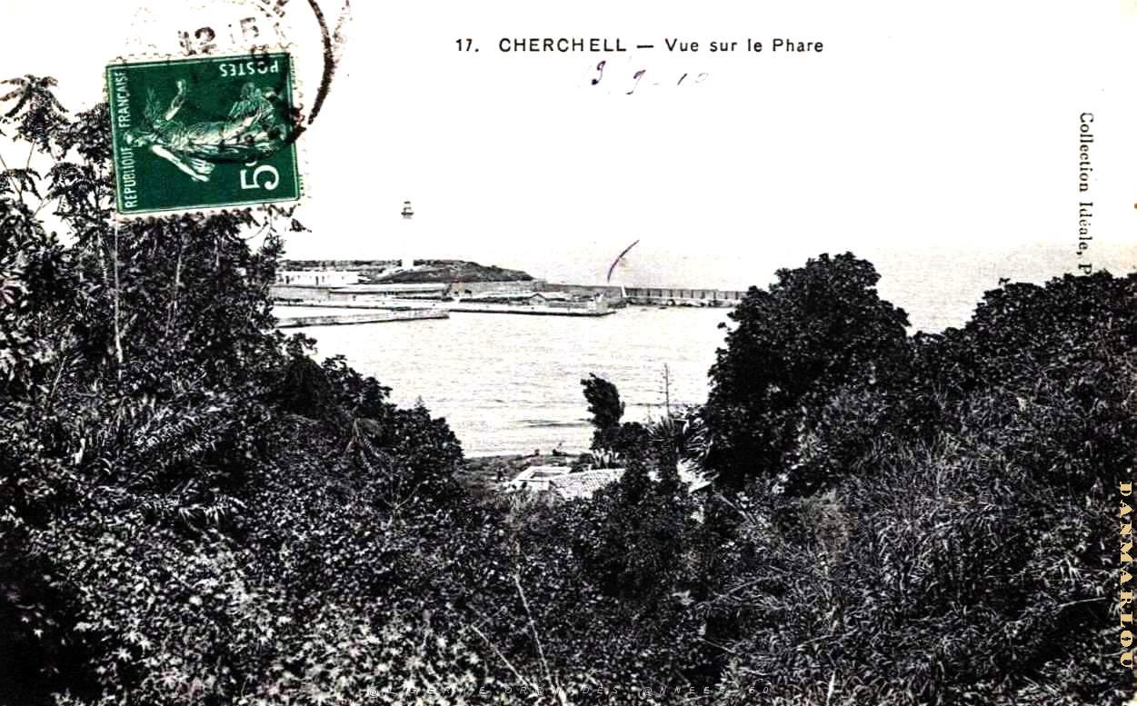Cherchell - Vue sur le Phare - 1910.jpg